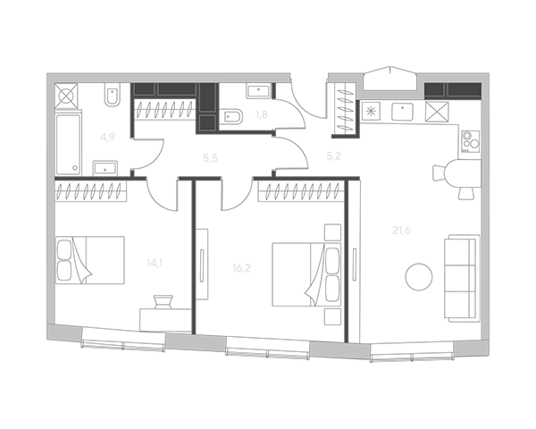 Дом Chkalov, Москва | Жилой комплекс «Чкалов», ул. Земляной Вал 37 | ЖК «Чкалов»